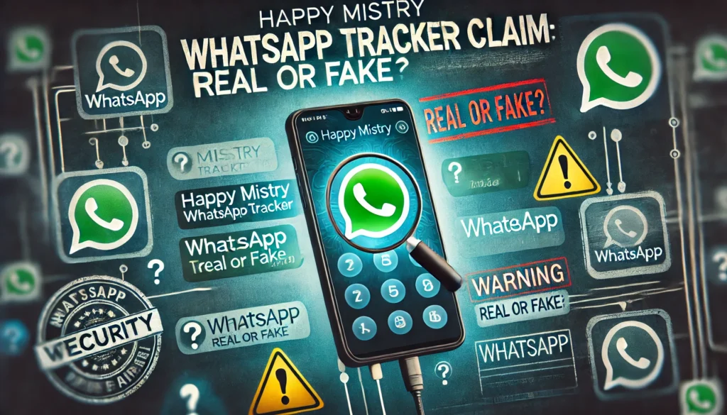 Happy Mistry whatsapp Tracker claim real?
