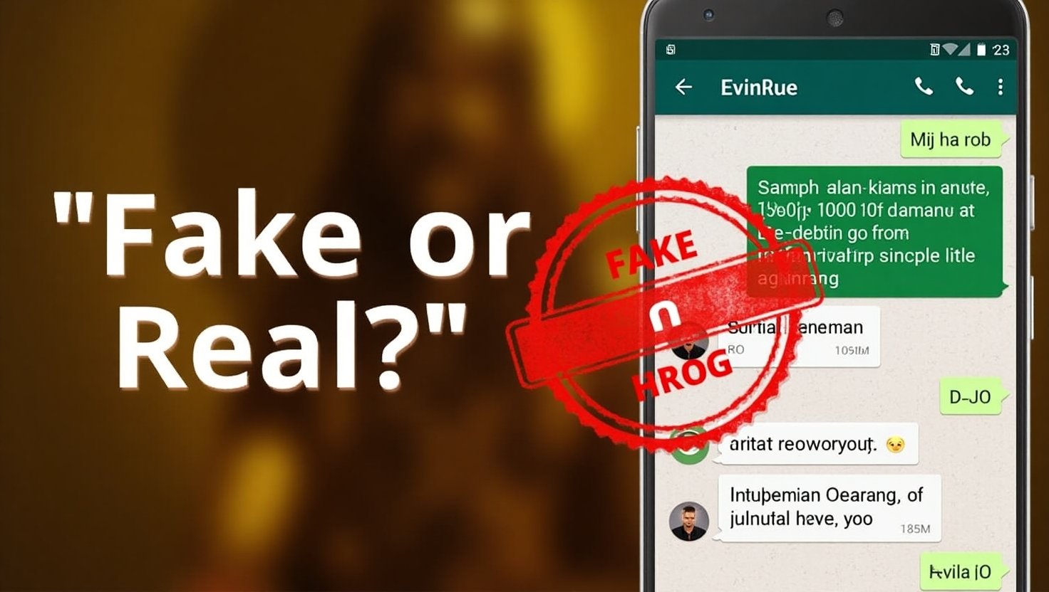 Hanuman chalisa Telugu co in WhatsApp chat tracker claim fake or real