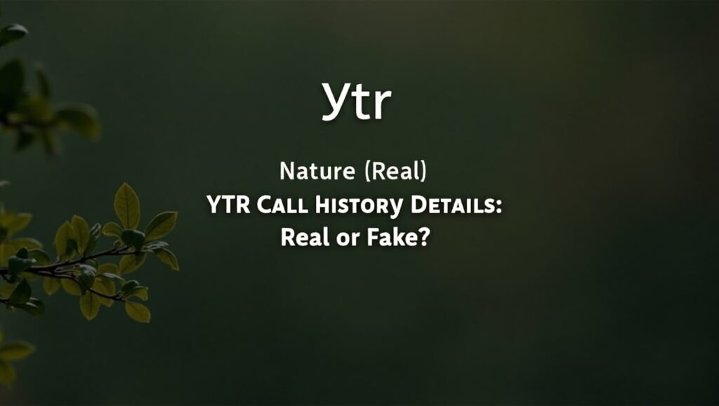 Nature Real YTR call history details