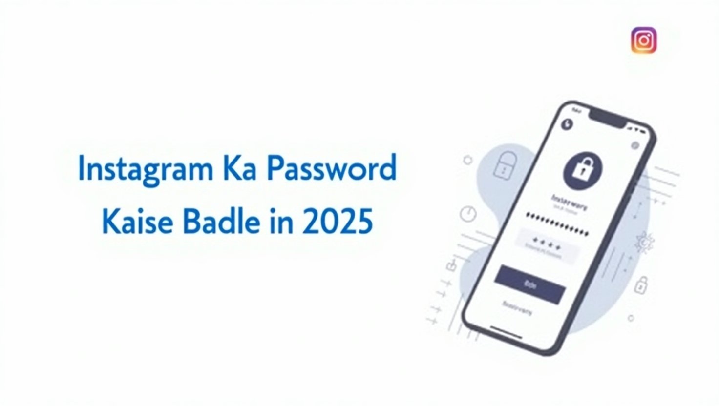 instagram ka password kaise badle