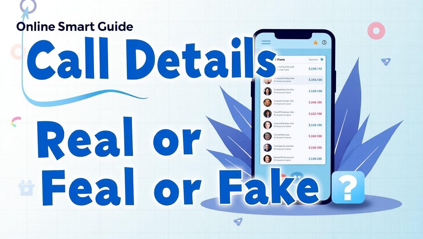 online smart guide call details