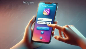 i forgot my instagram password but i'm logged in