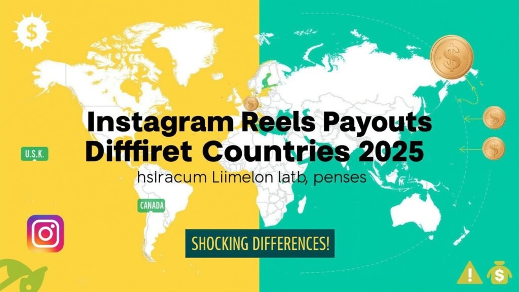 Instagram Reels Payouts in Different Countries 2025