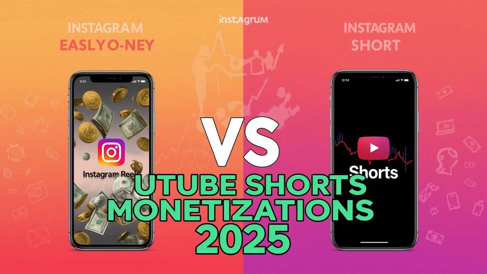 Instagram Reels vs YouTube Shorts Monetization 2025 (Detail Explained)