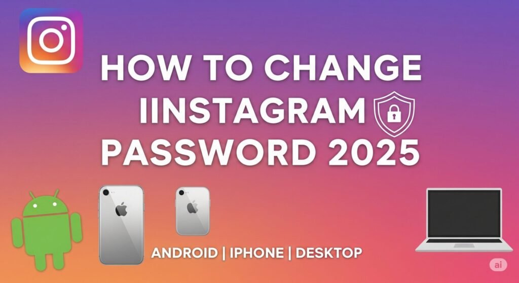 How to Change Instagram Password on Android, iPhone & Desktop in 2025