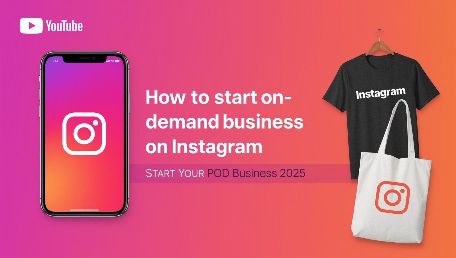 How to Start a Print-on-Demand Business on Instagram in 2025