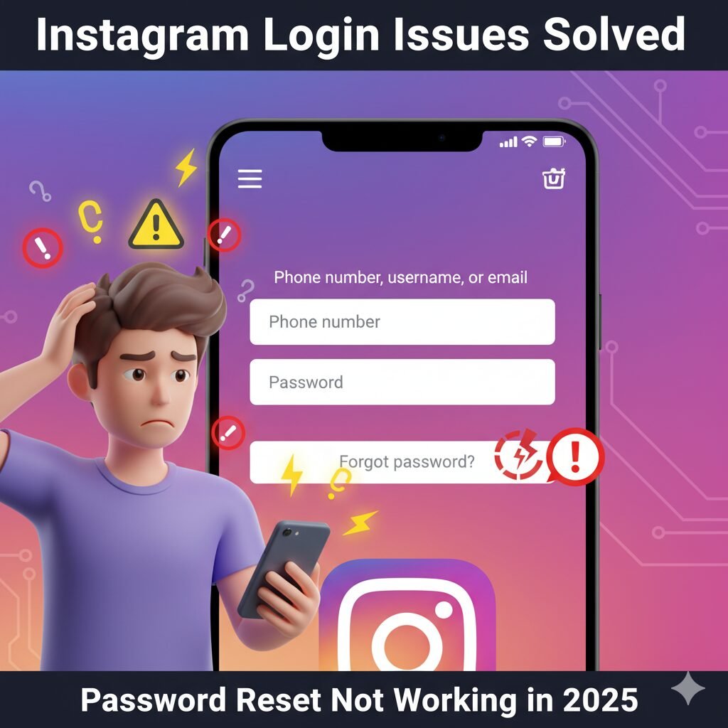 Instagram Login Issues Solved: Password Reset Not Working in 2025
